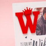 Archies "W is for My Wifey" Photo Frame