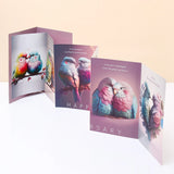 Warm Wishes Lovebirds Anniversary Card