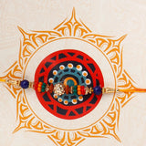 Raksha Bandhan Greeting Card with Archies Black Diamond Perfume
