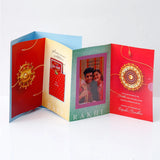 Personalised Rakhi Greeting Card with Archies Classic Oud Perfume