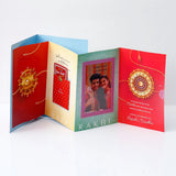 Pack Of 3 Personalised Raksha Bandhan Greeting Card With Envelope