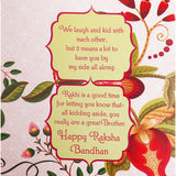 Special Rakhi Greeting Card with Archies Boyz Perfume