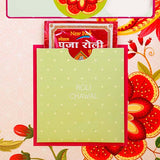 Beautiful Rakhi with Greeting Card