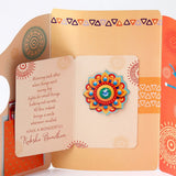 Exclusive Rakhi Greeting Card with Archies Classic Oud Perfume