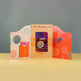 Heartwarming Greeting Card with a Sacred Rakhi