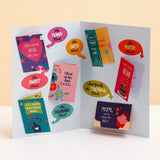Happy Birthday Mom Greeting Card and Ferrero Rocher 50 GM