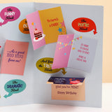 Happy Birthday Mom Greeting Card and Ferrero Rocher 50 GM
