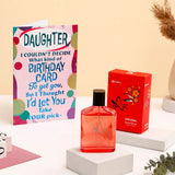 Happy Birthday Daughter Greeting Card and UXR Perfume