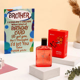Happy Birthday Brother Greeting Card and UXR Perfume