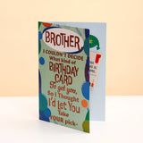 Happy Birthday Brother Greeting Card