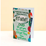 Best Wishes Greeting Card and Perfume