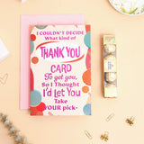 Thank You Greeting Card and Ferrero Rocher 50 GM