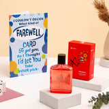 Farewell Greeting Card and UXR Perfume