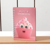 Archies Muffin Cupcake Notebook & Fashion Bracelet Set