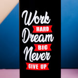 Dream Big Quoted Sipper