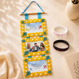 Archies Friendship Hanging Photo Frame & Silicone Bracelet Set