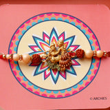 Radha Krishna Coral Rakhi Treasure Box