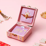 Blush Ganesha Rakhi Treasure Box