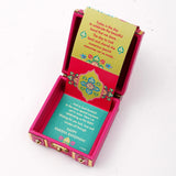 Royal Magenta Ganesha Rakhi Treasure Box