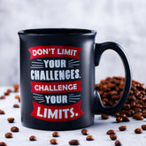 Challenge Your Limits Quotation Corporate Mug