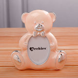 Pastel Pink Teddy Bear Theme Photo Frame