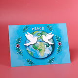 Peaceful World Seasons Greeting Card Pack of 10