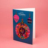 Christmas and New Year Seasons Greeting Card Pack of 10