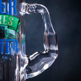 Beer Makes it Better Premium Glass Beer Mug