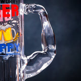 Don't Worry Drink Beer Premium Glass Beer Mug