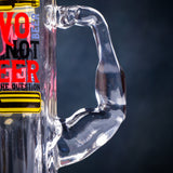 Long Quoted Premium Glass Beer Mug