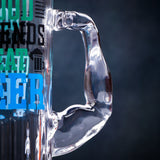 Good Friend Great Beer Premium Glass Beer Mug