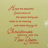Joy Christmas Greeting Card