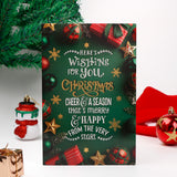 Cheerful Christmas Greeting Card Pack of 6