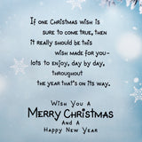 Warm Wishes For You Christmas Greeting Card