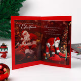 Santa is Coming Christmas Greeting Card