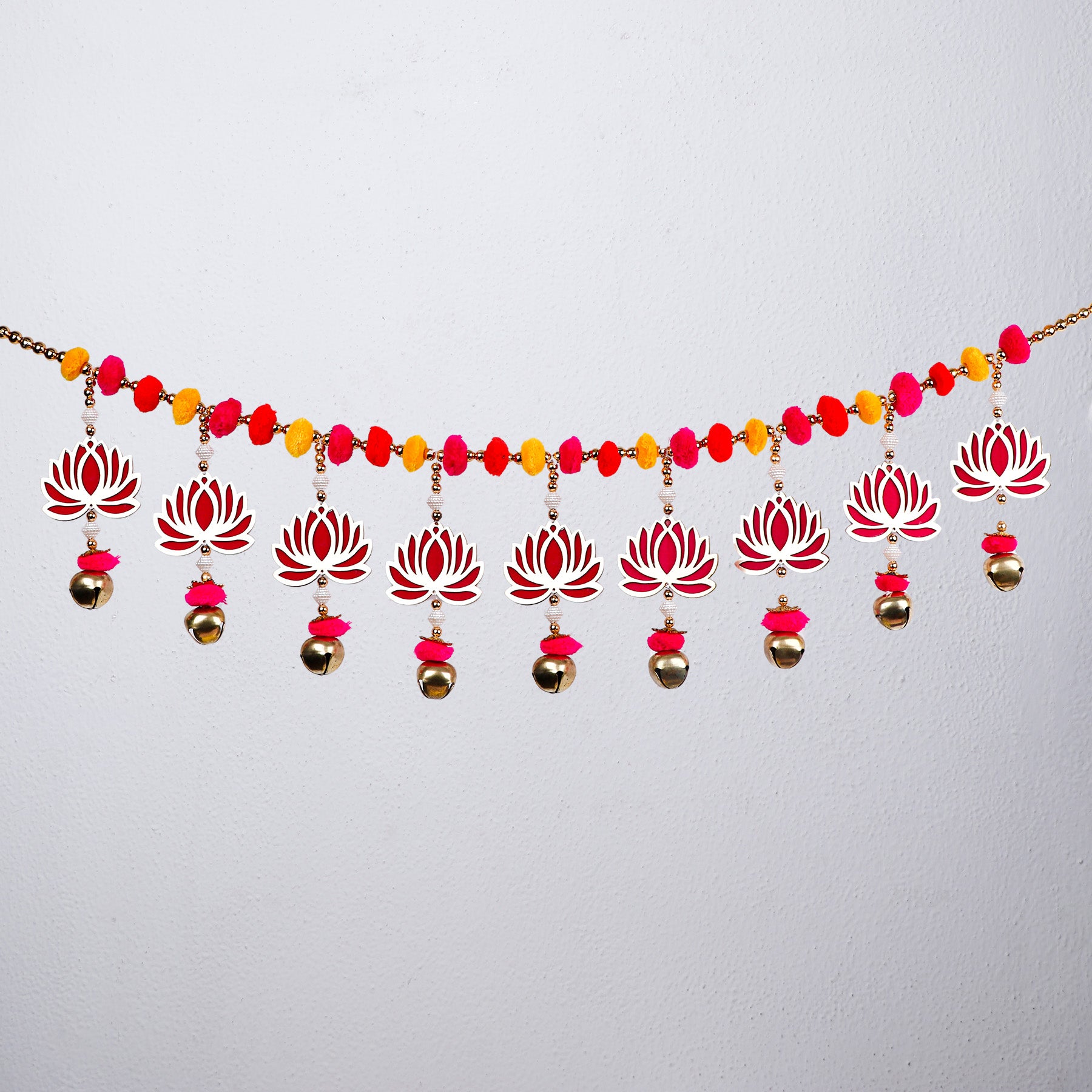 Elegant Lotus Entrance Door Hanging