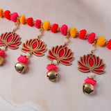 Elegant Lotus Entrance Door Hanging