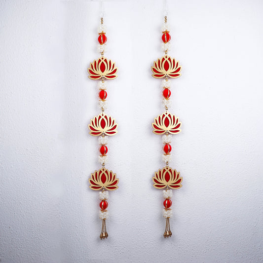 Jasmine and Lotus Entrance Door Hanging