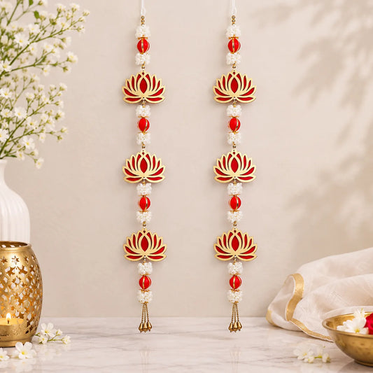 Jasmine and Lotus Entrance Door Hanging