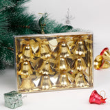 Chirstmas Carol Golden Hanging Bells