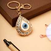 Golden Evil Eye Keychain