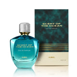 Classy Stainless Steel Hip Flask With Scent Of The Ocean Perfume