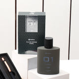 Classy Stainless Steel Hip Flask With Archies Black Diamond Perfume