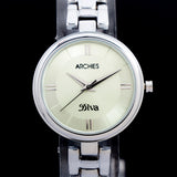 Archies Diva Silver Wrist Watch