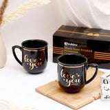 IKYK Aqua Amber Perfume With Couple Mug