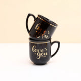 IKYK Aqua Amber Perfume With Couple Mug