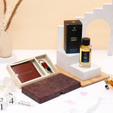IKYK Aqua Amber Perfume With Wallet Gift Set