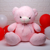 Pink Teddy Bear Soft Toy Large
