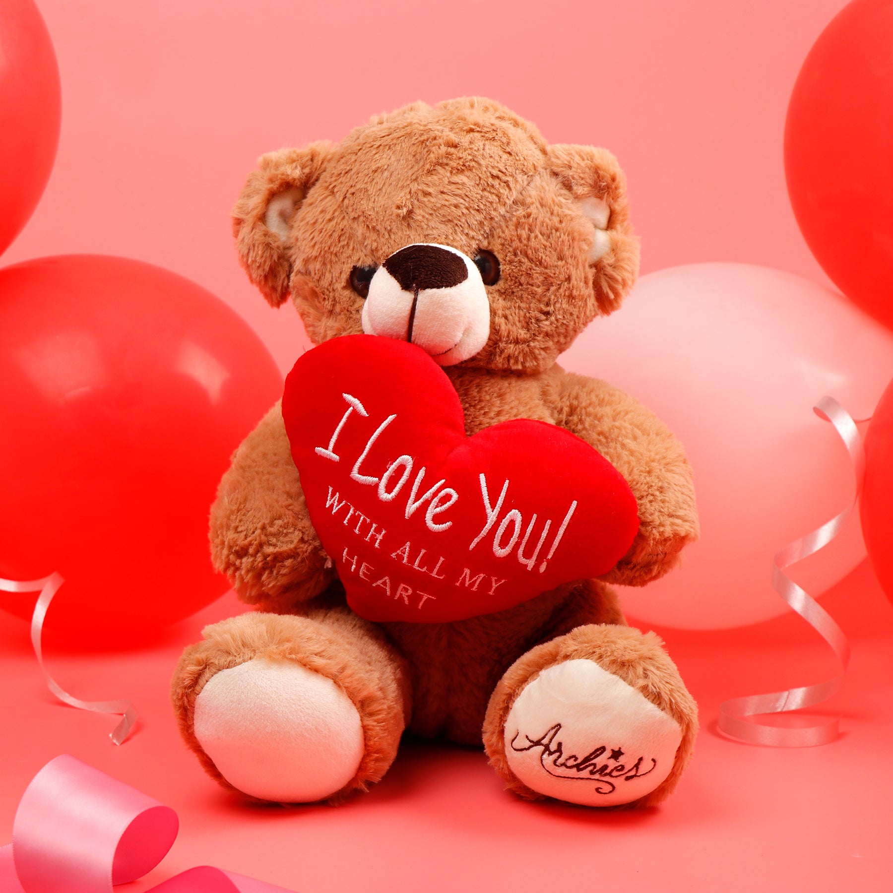 I Love You Quoted Teddy Bear