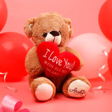 I Love You Quoted Teddy Bear